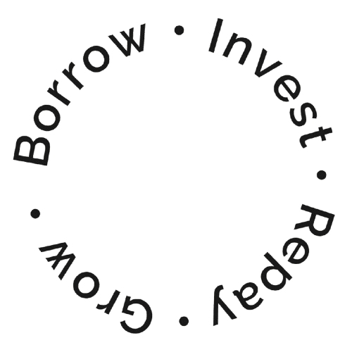 Borrow, invest, grow, save